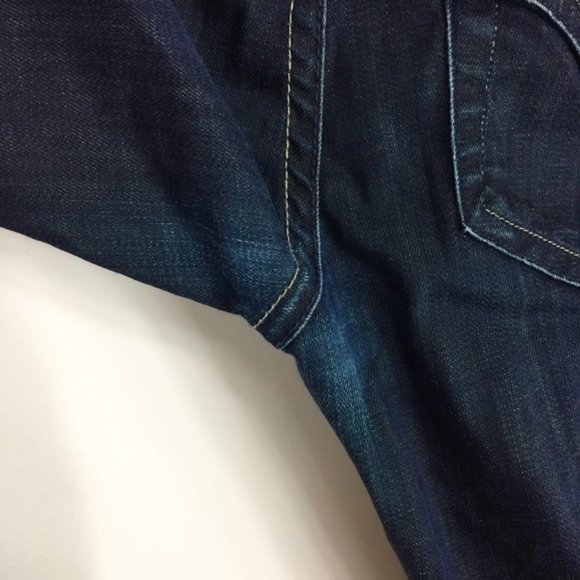 Hudson Jeans 26 Dark Wash Low Rise Signature Boot - Picture 7 of 8